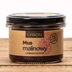 Mus malinowy z miodem 200g Mus malinowy z miodem 200g
