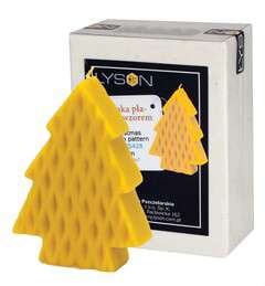 Forma silikonowa CHOINKA PŁASKA ZE WZOREM 10,5cm Forma silikonowa CHOINKA PŁASKA ZE WZOREM 10,5cm