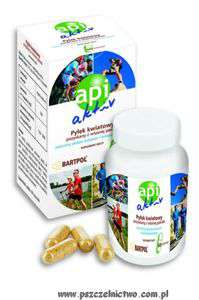 Api Aktiv Pyłek kwiatowy w kapsułkach 60 kaps Api Aktiv Pyłek kwiatowy w kapsułkach 60 kaps