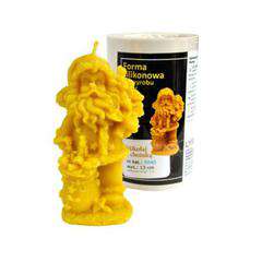 Forma silikonowa - MIKOŁAJ Z CHOINKĄ 13 cm Forma silikonowa - MIKOŁAJ Z CHOINKĄ 13 cm