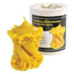 Forma silikonowa - ŚWIECA OZDOBNA 9,5 cm Forma silikonowa - ŚWIECA OZDOBNA 9,5 cm