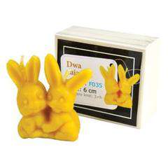 Forma silikonowa - DWA ZAJĄCZKI 6 cm Forma silikonowa - DWA ZAJĄCZKI 6 cm