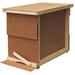 Ul odkładowy jednorodzinny 4-ramkowy z płyty, wielkopolski Ul odkładowy jednorodzinny 4-ramkowy z płyty, wielkopolski