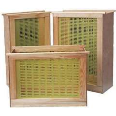 Izolator z kratą odgrodową 3-ramkowy Warszawski zwykły Izolator z kratą odgrodową 3-ramkowy Warszawski zwykły