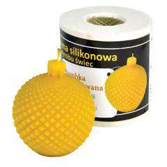 Forma silikonowa - BOMBKA GRAWEROWANA 5 cm Forma silikonowa - BOMBKA GRAWEROWANA 5 cm