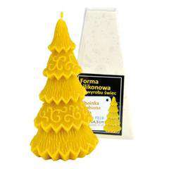 Forma silikonowa - CHOINKA ZDOBIONA MAŁA 14,5 cm Forma silikonowa - CHOINKA ZDOBIONA MAŁA 14,5 cm