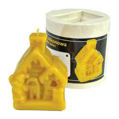 Forma silikonowa - ŚWIĄTECZNY DOMEK 8,5 cm Forma silikonowa - ŚWIĄTECZNY DOMEK 8,5 cm