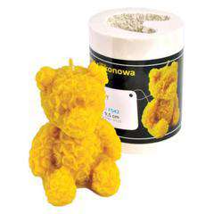 Forma silikonowa - RÓŻANY MIŚ 9,5 cm Forma silikonowa - RÓŻANY MIŚ 9,5 cm