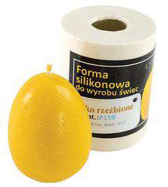 Forma silikonowa - JAJKO RZEŹBIONE - 6,5 cm Forma silikonowa - JAJKO RZEŹBIONE - 6,5 cm