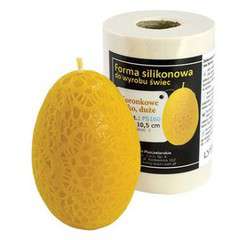 Forma silikonowa - KORONKOWE JAJKO DUŻE 10,5 cm Forma silikonowa - KORONKOWE JAJKO DUŻE 10,5 cm