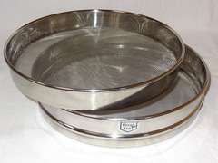 Sito podwójne nierdzewne bardzo duże Sito podwójne nierdzewne bardzo duże