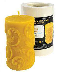 Świeca woskowa - WALEC Z PAPROCIAMI Świeca woskowa - WALEC Z PAPROCIAMI