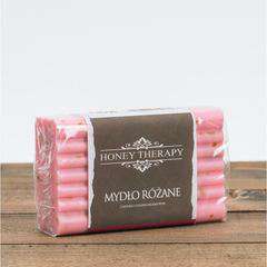 Mydło różane z miodem Honey Therapy kostka 130g Mydło różane z miodem Honey Therapy kostka 130g