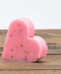 Mydło różane z miodem Honey Therapy serce 20g Mydło różane z miodem Honey Therapy serce 20g