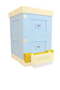 Styroporadapter für Pollenfalle für flachen Boden Dadant Blatt 10er, LN, Wielkopolski 12er, unbemalt Styroporadapter für Pollenfalle für flachen Boden Dadant Blatt 10er, LN, Wielkopolski 12er, unbemalt