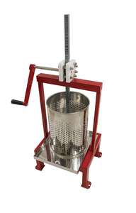 Prasa do wosku ręczna z napędem zębatym Prasa do wosku ręczna z napędem zębatym