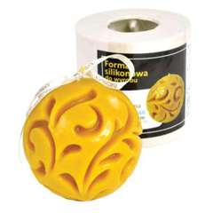 Świeca woskowa- Kula odlewana Świeca woskowa- Kula odlewana