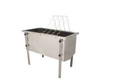 Stół do odsklepiania Warszawski Poszerzany (1500 mm) dno trapez, wzmocniony Stół do odsklepiania Warszawski Poszerzany (1500 mm) dno trapez, wzmocniony