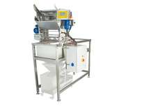 Stół do odsklepiania z odsklepiarką z podajnikiem automatycznym (400V) z obiegiem zamkniętym Premium Stół do odsklepiania z odsklepiarką z podajnikiem automatycznym (400V) z obiegiem zamkniętym Premium