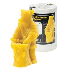 Forma silikonowa Niedźwiadek z pszczołą wysokość 11,5cm Forma silikonowa Niedźwiadek z pszczołą wysokość 11,5cm