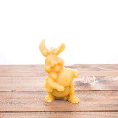 Świeca woskowa zając z jajkiem Świeca woskowa zając z jajkiem