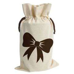 Woreczek ekologiczny na 1 słoik 900 ml lub 500 ml z kokardką Woreczek ekologiczny na 1 słoik 900 ml lub 500 ml z kokardką