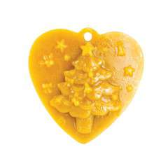 Forma silikonowa SERCE Z CHOINKĄ - zawieszka Forma silikonowa SERCE Z CHOINKĄ - zawieszka