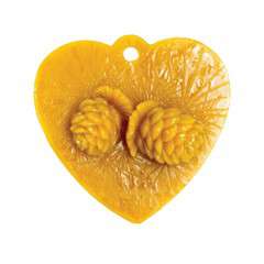 Forma silikonowa SERCE Z SZYSZKĄ- zawieszka Forma silikonowa SERCE Z SZYSZKĄ- zawieszka
