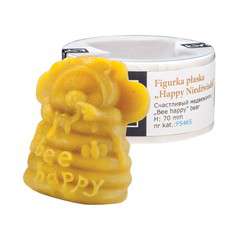 Forma silikonowa Figurka płaska happy niedźwiadek Forma silikonowa Figurka płaska happy niedźwiadek