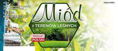 Etykiety na miód z Terenów Leśnych opakowanie 100 szt Etykiety na miód z Terenów Leśnych opakowanie 100 szt