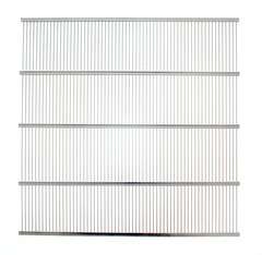 Krata odgrodowa metalowa pozioma 480x480mm Krata odgrodowa metalowa pozioma 480x480mm