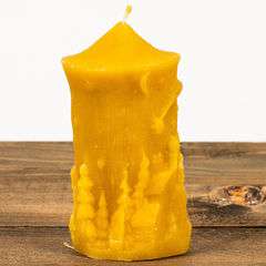 Świeca woskowa walec bożonarodzeniowy Świeca woskowa walec bożonarodzeniowy