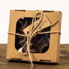 Zestaw świec podgrzewaczy 9 szt brąz Zestaw świec podgrzewaczy 9 szt brąz