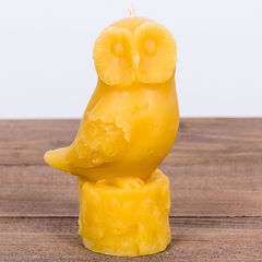 Świeca woskowa Sowa Duża Świeca woskowa Sowa Duża