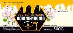 Etykiety niemieckojęzyczne na miód spadziowy Robinienhonig 100 szt Etykiety niemieckojęzyczne na miód spadziowy Robinienhonig 100 szt