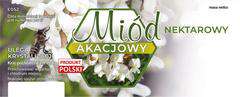Etykiety duże na miód nektarowy Akacjowy 100szt Etykiety duże na miód nektarowy Akacjowy 100szt