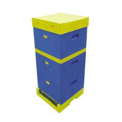 Ul styropianowy Wielkopolski 10-ramkowy malowany Ul styropianowy Wielkopolski 10-ramkowy malowany