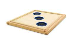 Powałka Dadant / wielkopolska 12-ramkowa z 3 otworami, drewno Powałka Dadant / wielkopolska 12-ramkowa z 3 otworami, drewno