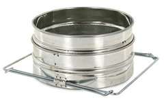 Cedzidło - sito do miodu podwójne płaskie 0,5 x 1,6 Cedzidło - sito do miodu podwójne płaskie 0,5 x 1,6