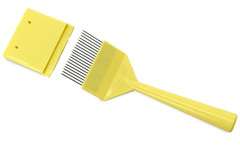 Odsklepiacz prosty 19 igieł rączka plastikowa z osłonką Odsklepiacz prosty 19 igieł rączka plastikowa z osłonką