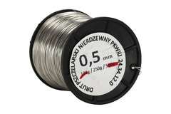 Drut pszczelarski nierdzewny 0,5 mm - 250 g Drut pszczelarski nierdzewny 0,5 mm - 250 g