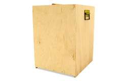 Transporter ze sklejki do ramek, warszawski poszerzany, uchwyty metalowe Transporter ze sklejki do ramek, warszawski poszerzany, uchwyty metalowe