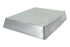 Dach DNM/Zander 12 cm wysoki, blacha ocynk Dach DNM/Zander 12 cm wysoki, blacha ocynk