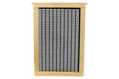 Krata plastikowa Warszawska Poszerzana pionowa w obudowie drewnianej Krata plastikowa Warszawska Poszerzana pionowa w obudowie drewnianej