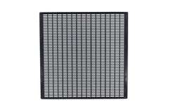 Krata odgrodowa Wielkopolska, Ostrowskiej, czarna plastikowa, pozioma gruba Krata odgrodowa Wielkopolska, Ostrowskiej, czarna plastikowa, pozioma gruba