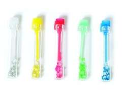 Opalitki odblaskowe 60 sztuk białe na 1 rok, bez numerków Opalitki odblaskowe 60 sztuk białe na 1 rok, bez numerków