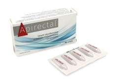 Apirectal Czopki z Propolisem i Kwasem Hialuronowym 10 szt. – Farmina Apirectal Czopki z Propolisem i Kwasem Hialuronowym 10 szt. – Farmina