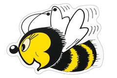 Naklejka DUŻA PSZCZOŁA Naklejka DUŻA PSZCZOŁA