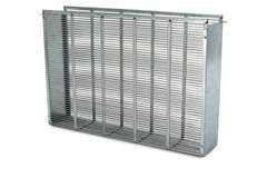 Izolator metalowy Dadant 2-ramkowy bez pokrywki Izolator metalowy Dadant 2-ramkowy