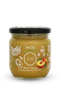 Miód z brzoskwinią 0,5kg Miód z brzoskwinią 0,5kg